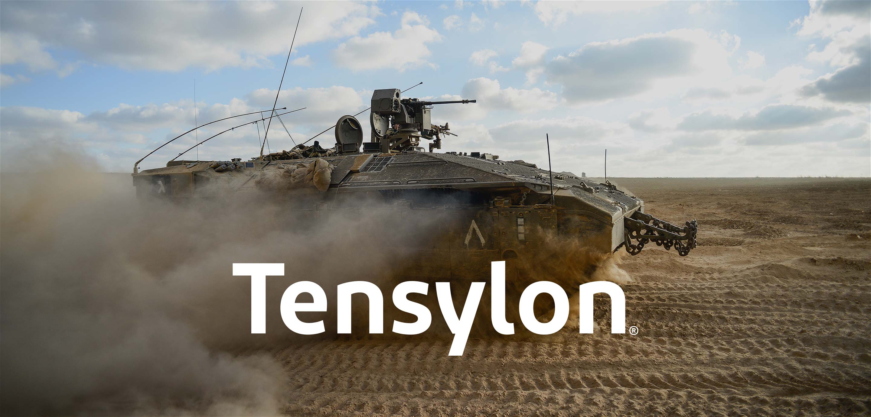 DuPont™ Tensylon® offering high protection and superior rigidity in an armored military vehicle